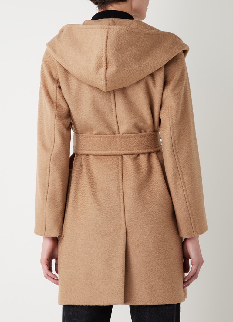 MaxMara Rialto vuneni kaput s remenom za vezanje