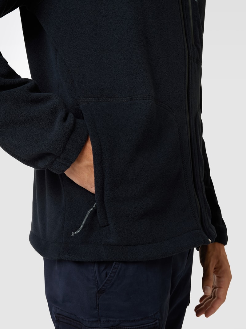 Jacke mit Label-Detail Modell 'Fast Trek' in schwarz