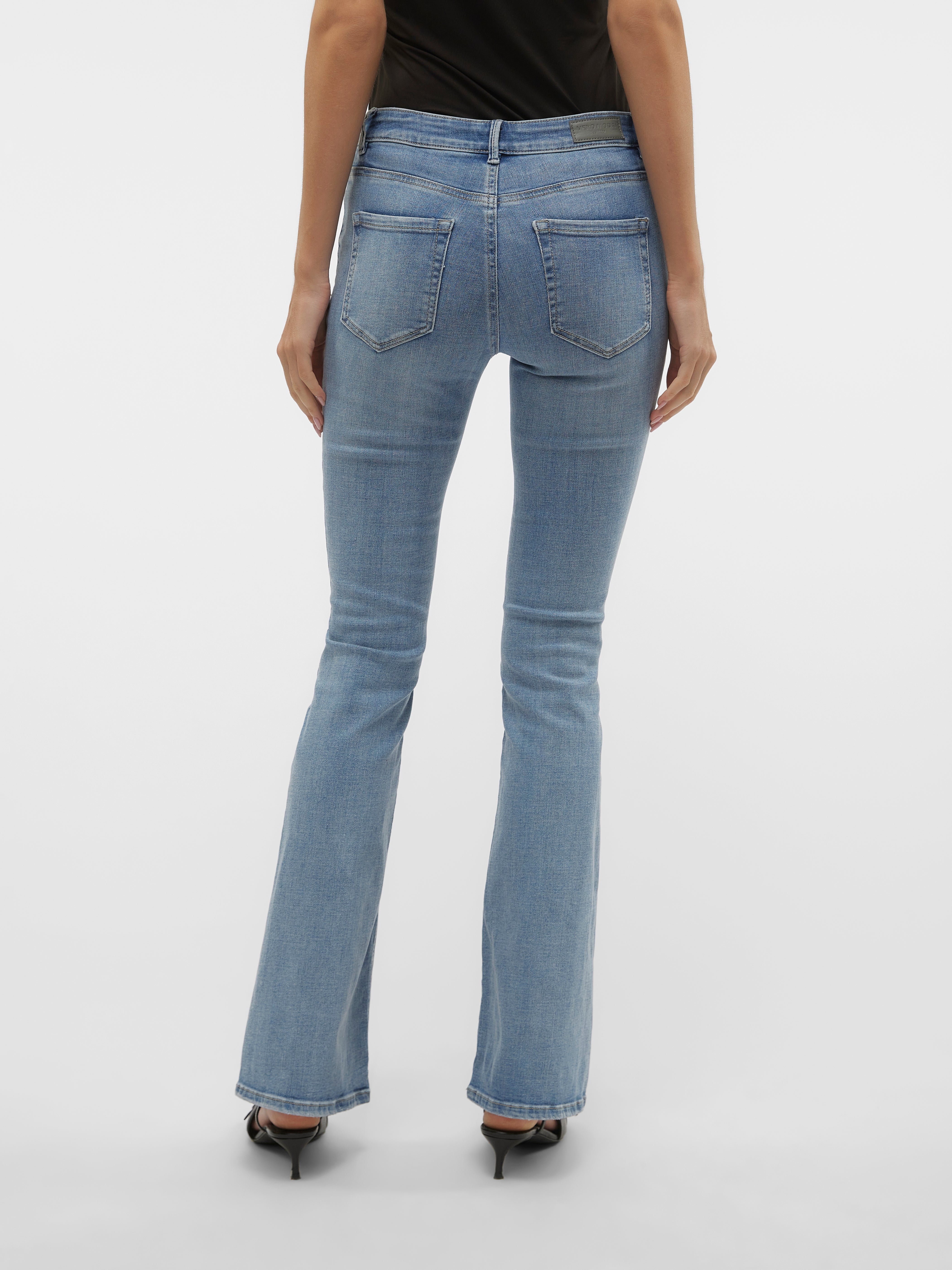 VMFLASH Mid Rise Ausgestellt Jeans