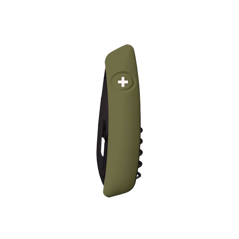 Swiza D03 All Black Olive, Schweizer Taschenmesser made in Swiss