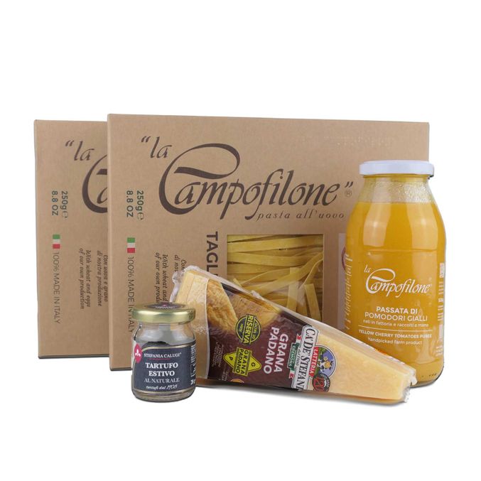 [Paket] Grana Padano Pasta Gourmet Set mit Somertrüffel