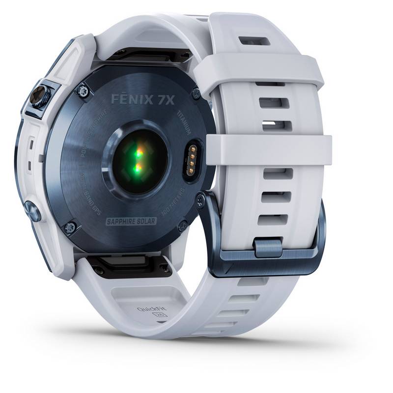 Garmin fenix 7X Sapphire Solar Titan Sportuhr