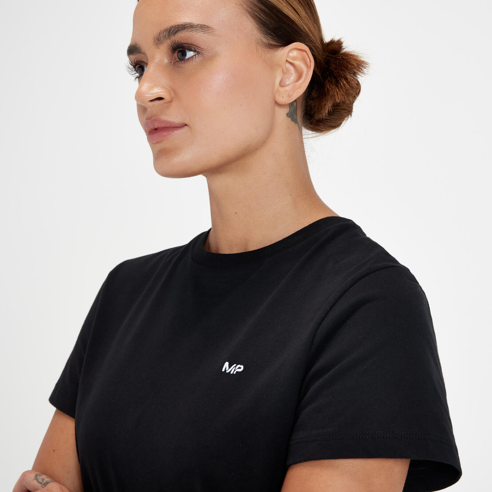 T-shirt court MP Rest Day pour femmes – Noir