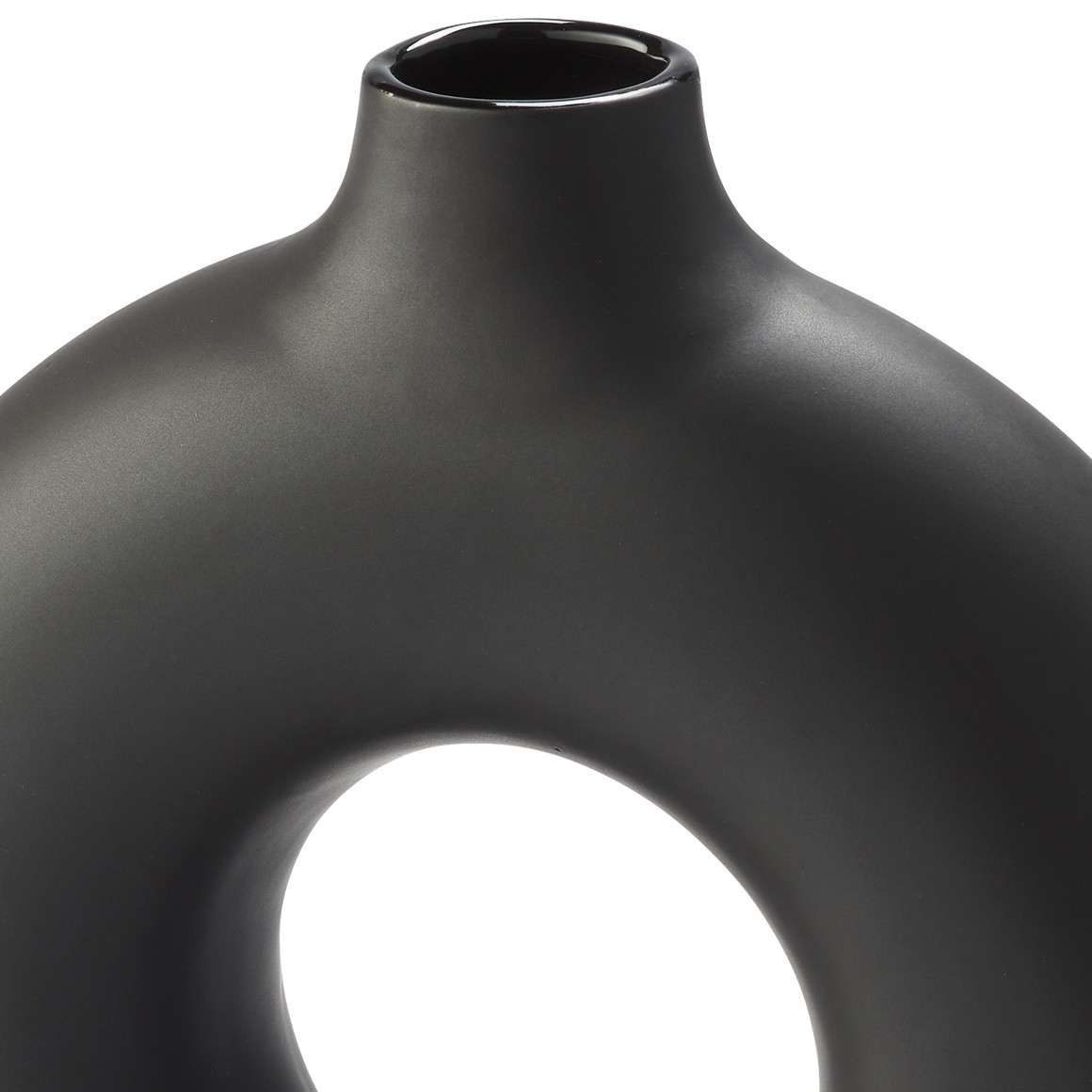 Design-Vase in runder Form