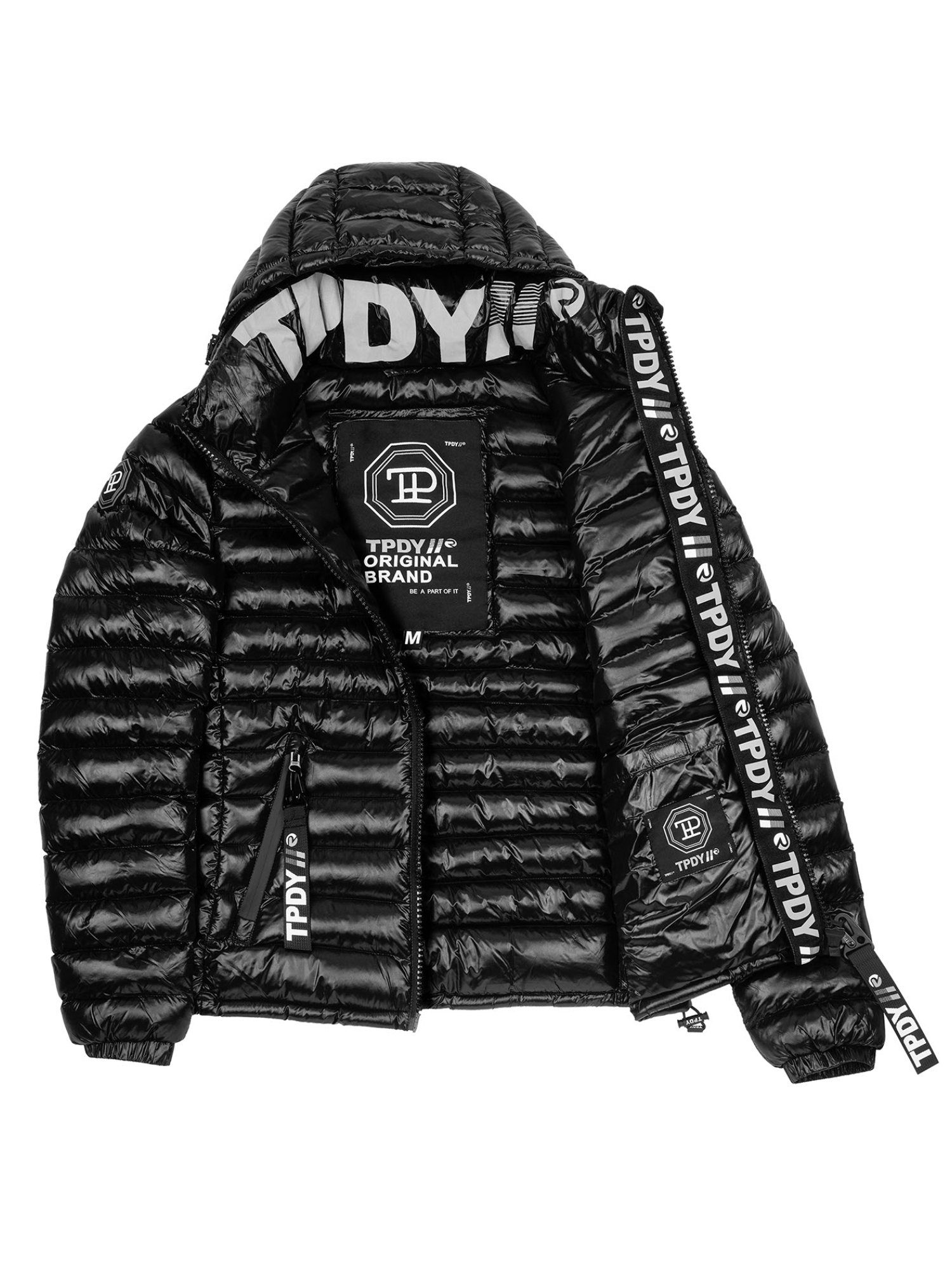 trueprodigy Winterjacke Adan Reflektierende Zipper