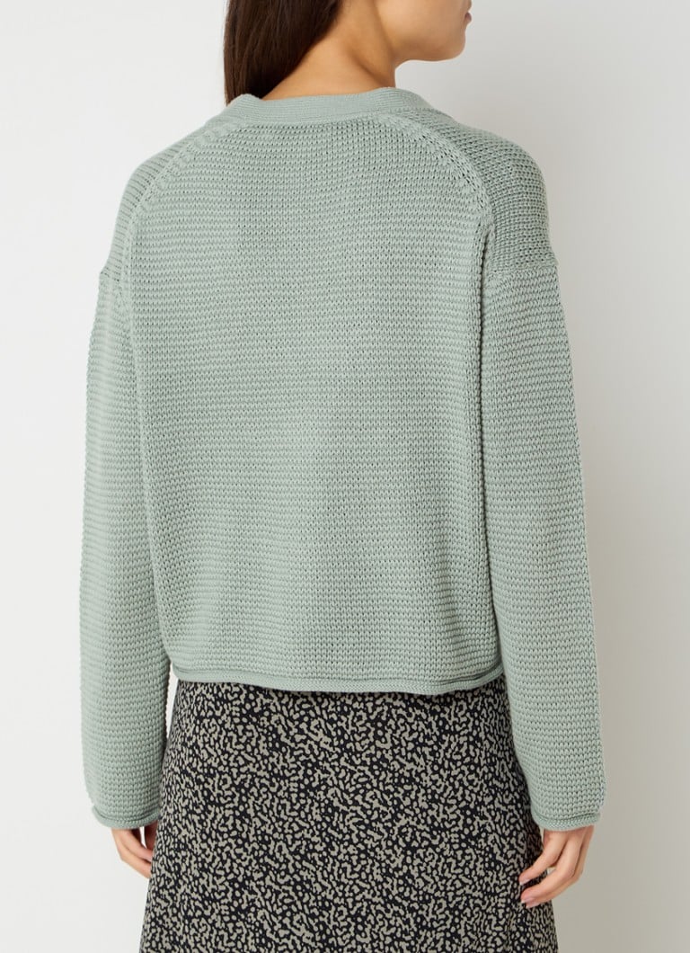 Gilet en maille fine texturée Marc O'Polo