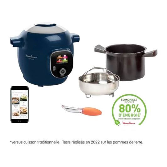 MOULINEX COOKEO 150 rețete cu pachet de gheață CE85F410BE