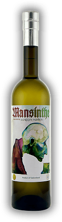 Absinth Mansinthe by Marilyn Manson Absinth Mansinthe by Marilyn Manson Ein ausgezeichneter, natürlicher Absinthe Verte für den anspruchsvollen Gaumen, der 2007 in enger Zusammenarbeit mit dem Musiker realisiert wurde. 0,7	 Liter - Vol 66,6%
