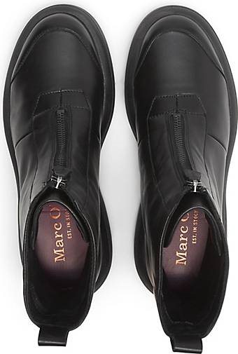 Marc O'Polo Zipper-Stiefel mit moderner Chunky-Sohle