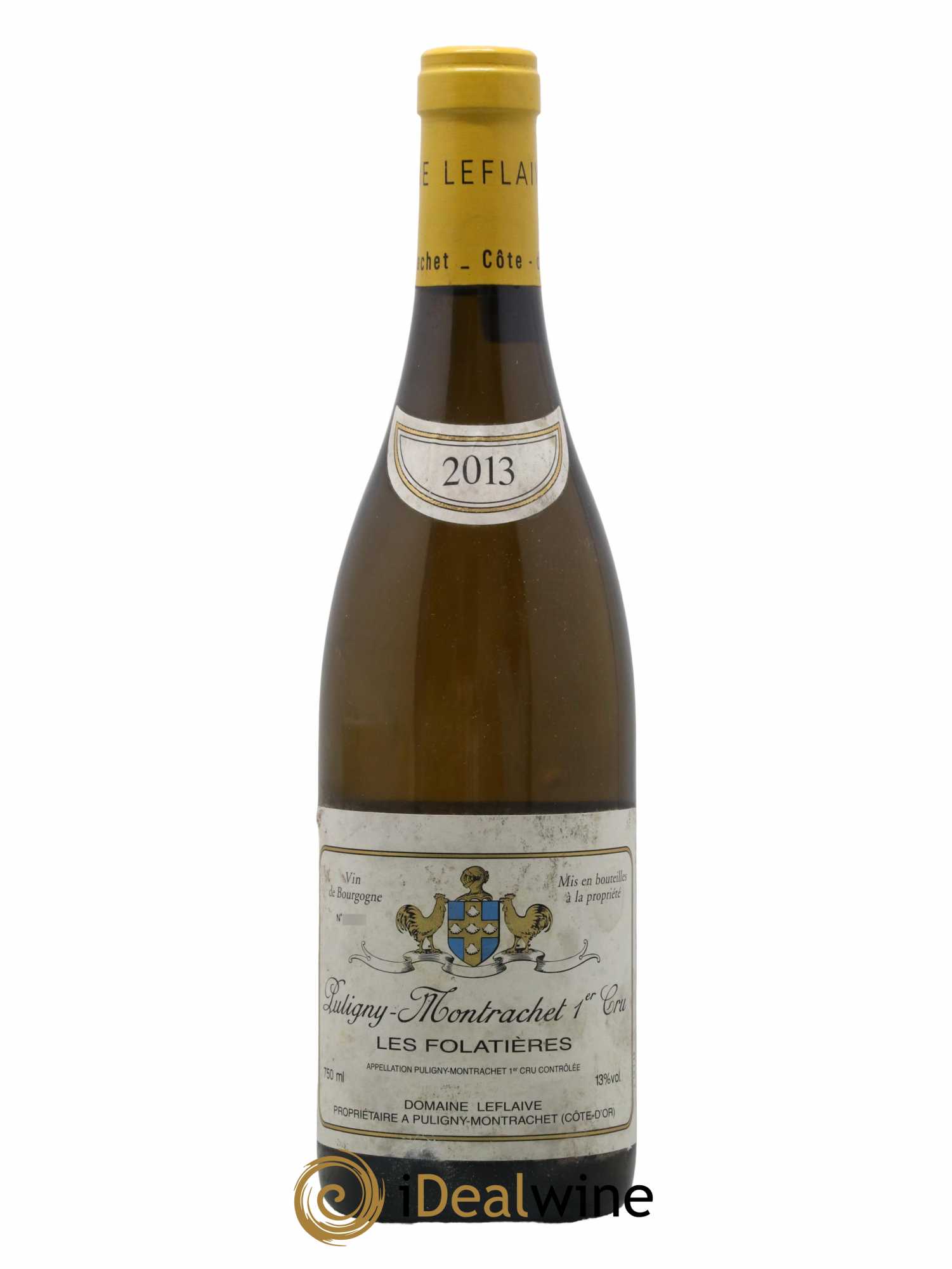 Puligny-Montrachet 1er Cru Les Folatières Leflaive (Domaine)  2013 - Lot de 1 Bouteille
