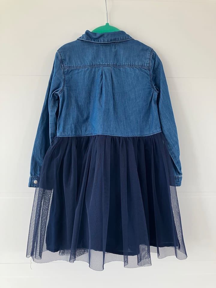 OshKosh Jeanskleid in Blau günstig kaufen 110