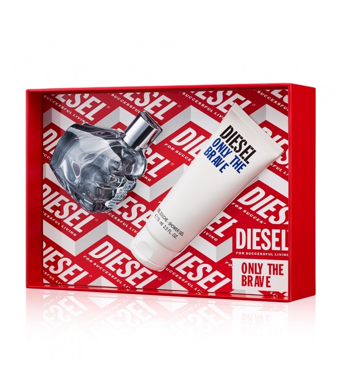 Diesel-ONLY THE BRAVE-Coffret Eau de Toilette + Gel douche