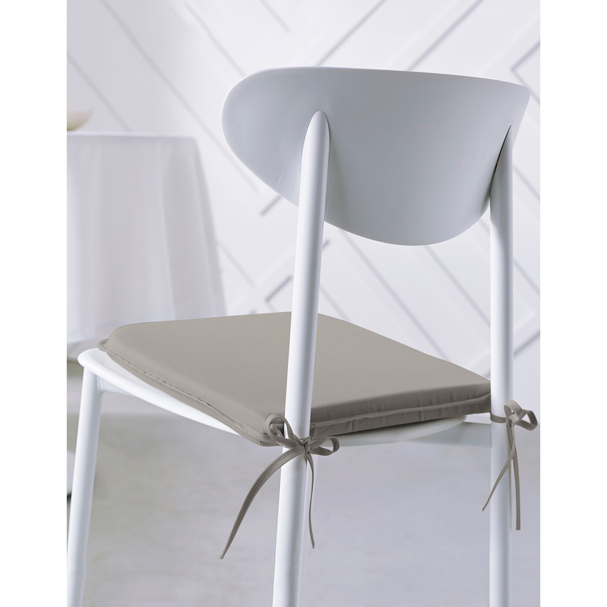 Galette de chaise unie