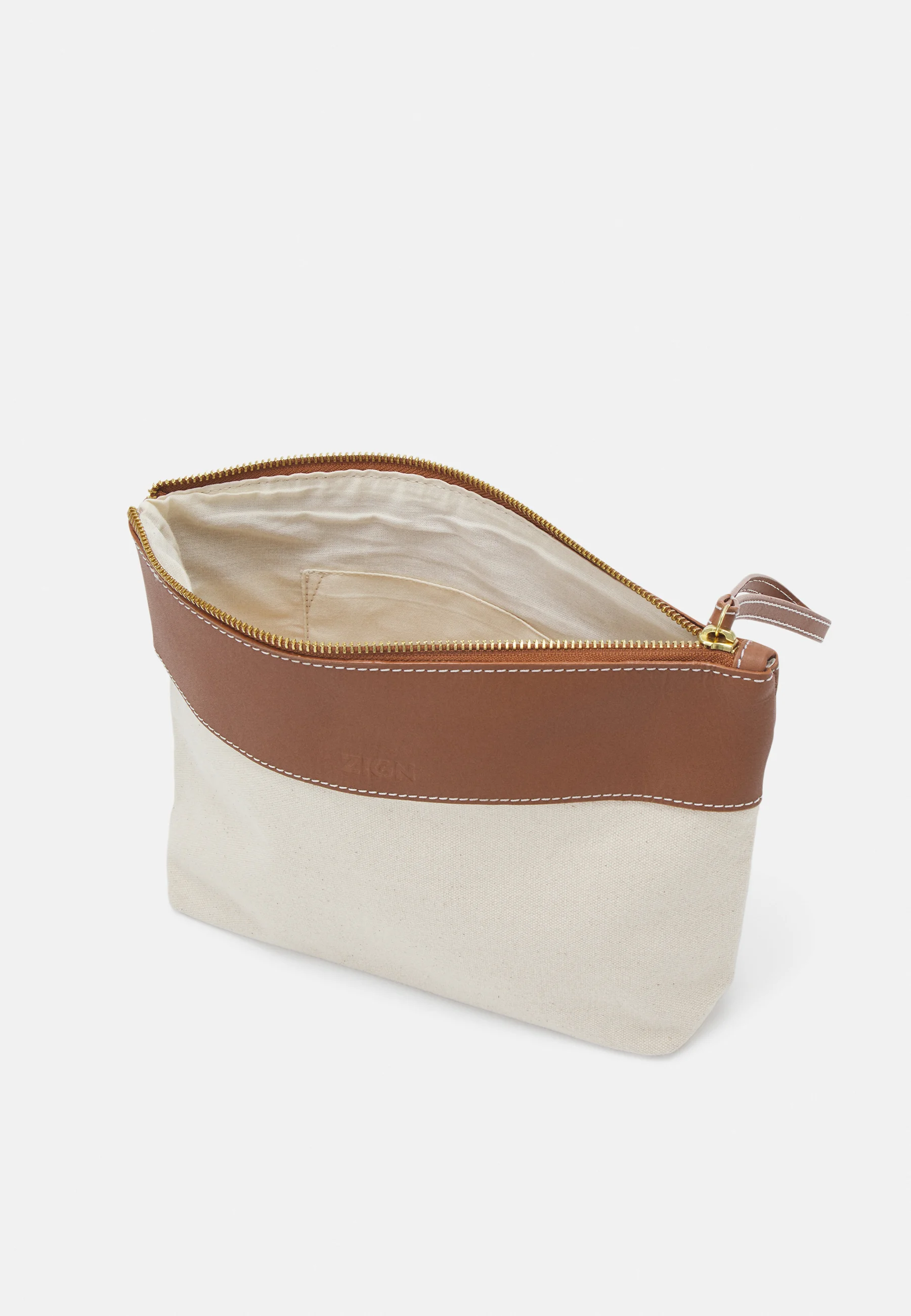 Zign LEATHER MIX SET DE NECESER - Neceser