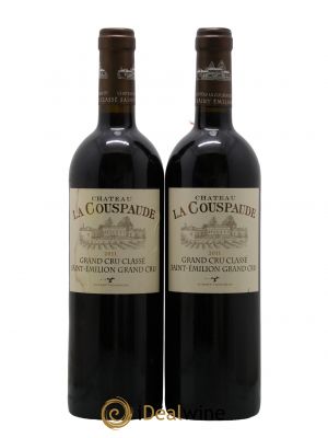 Château la Couspaude Grand Cru Classé  2011 - Lot de 2 Bouteilles