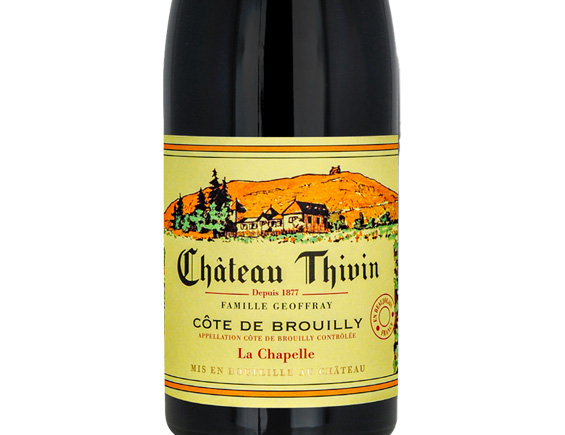 Château Thivin Côte de Brouilly la Chapelle 2021 Beaujolais Côte de Brouilly