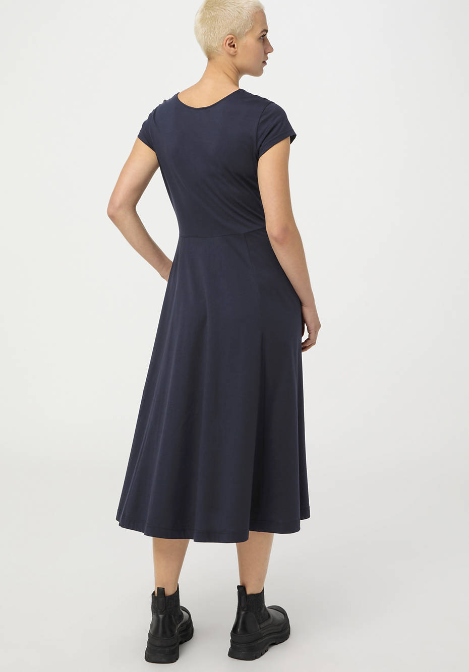 Jersey-Kleid aus reiner Bio-Baumwolle