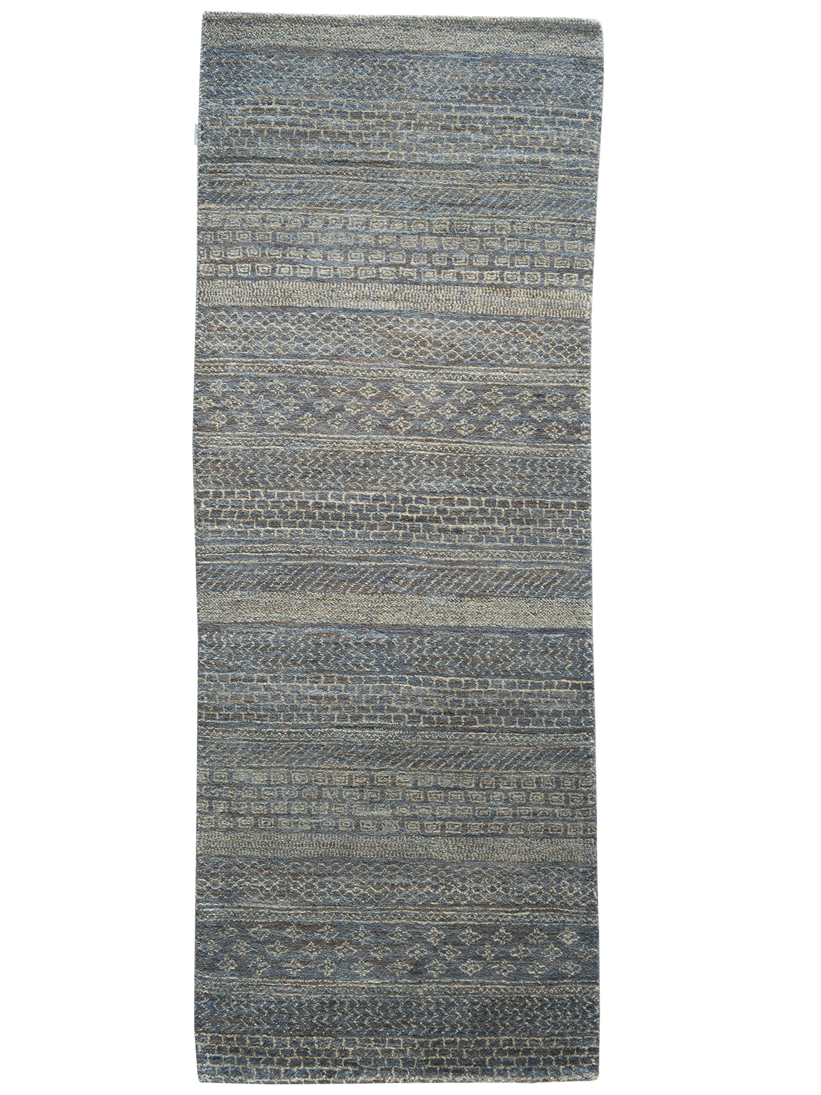 Contemporary Gabbeh ca. 78 x 207 cm, Unikat / Einzelstück