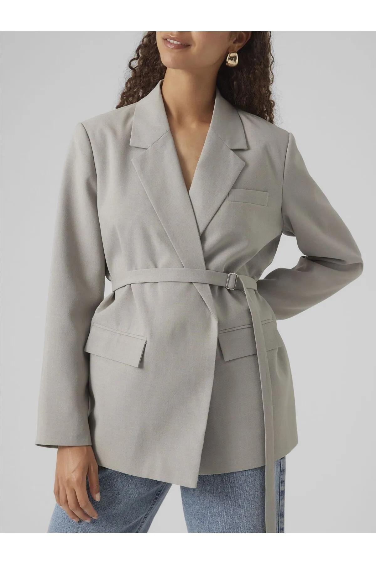 Vero Moda  Blazer - Grau - Regular Fit