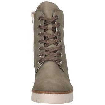 Rieker Schnürstiefelette in grün