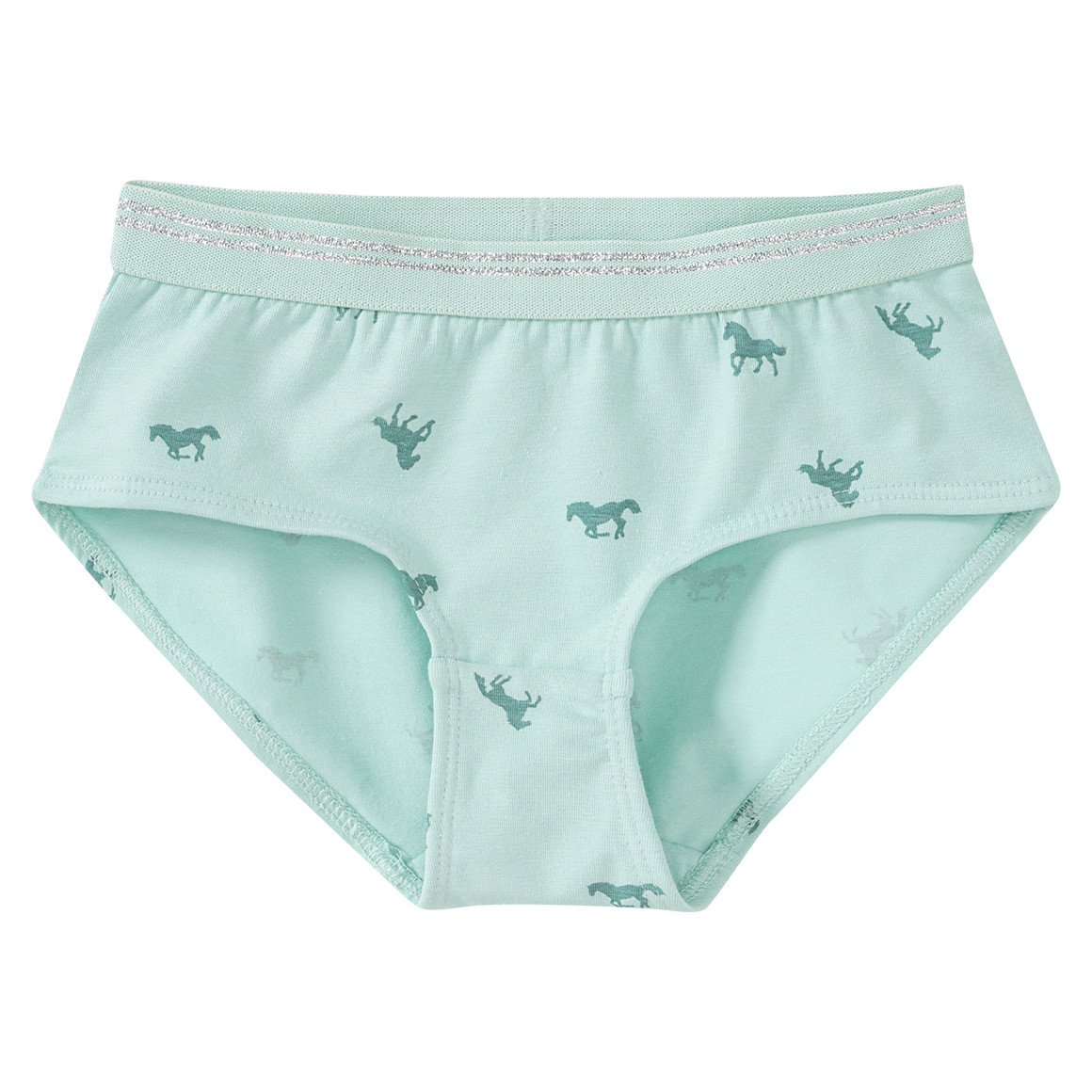 5 Mädchen Pantys mit Pferde-Motiven