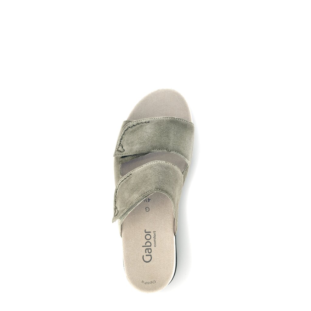 Gabor comfort Pantolette grün