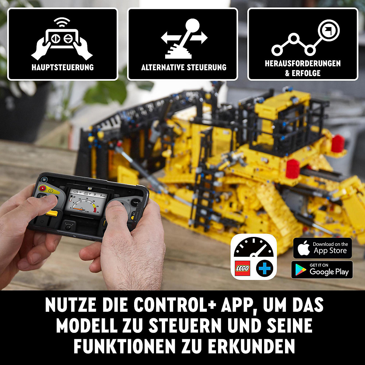 LEGO® Technic 42131 Appgesteuerter Cat® D11 Bulldozer