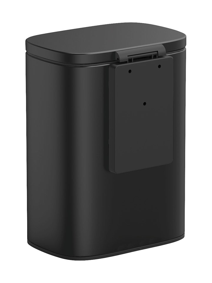 Wenko Edelstahl-Mülleimer in Schwarz- 5 l günstig kaufen onesize