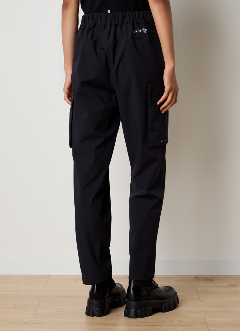 Moncler high-waist slim-fit trousers with zip pockets