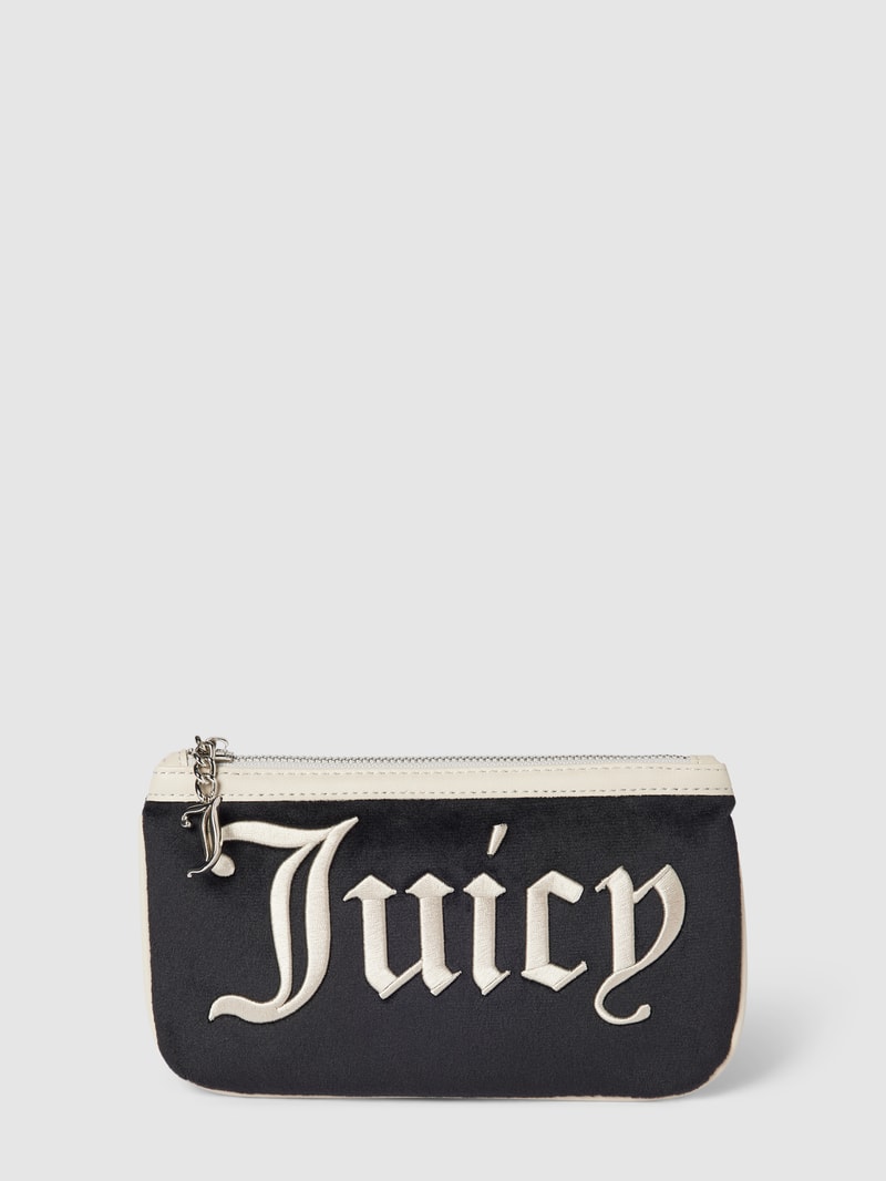 Pouch mit Reißverschluss Modell 'IRIS' in schwarz