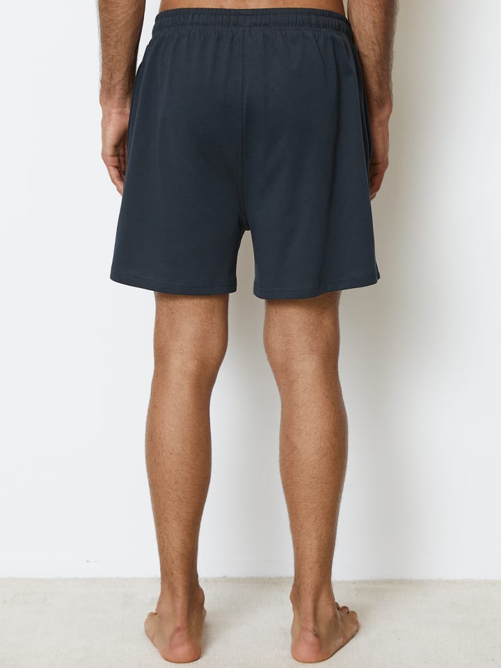 Marc O'Polo Shorts Mix & Match Cotton in Blau günstig kaufen