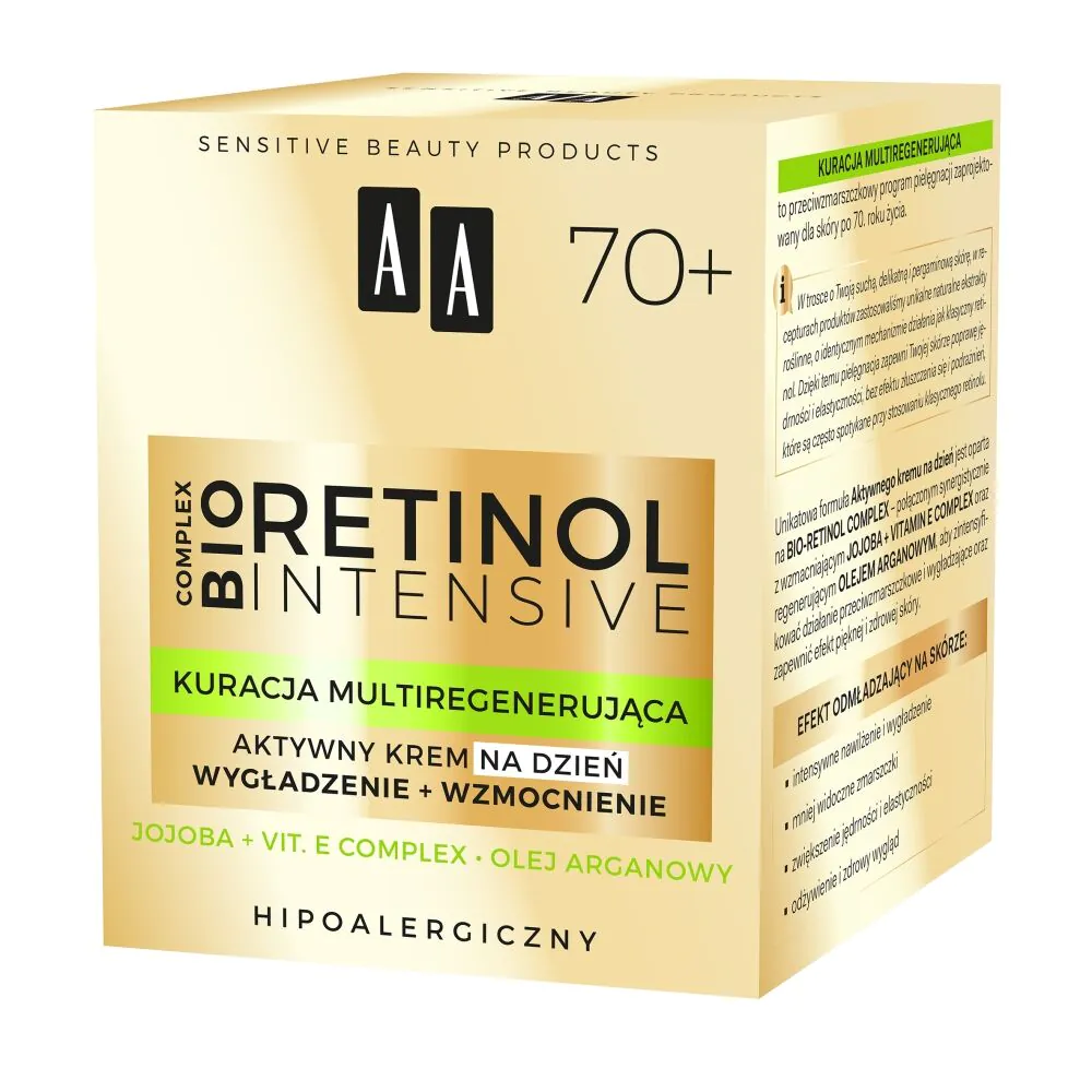 AA Retinol Intensive 70+ Multi-regenererende behandling aktiv dagcreme