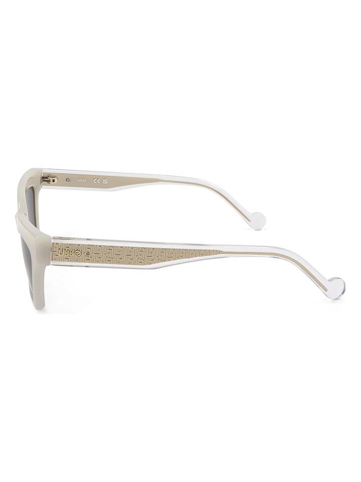 Liu Jo Damen-Sonnenbrille in Grau/ Beige günstig kaufen 55