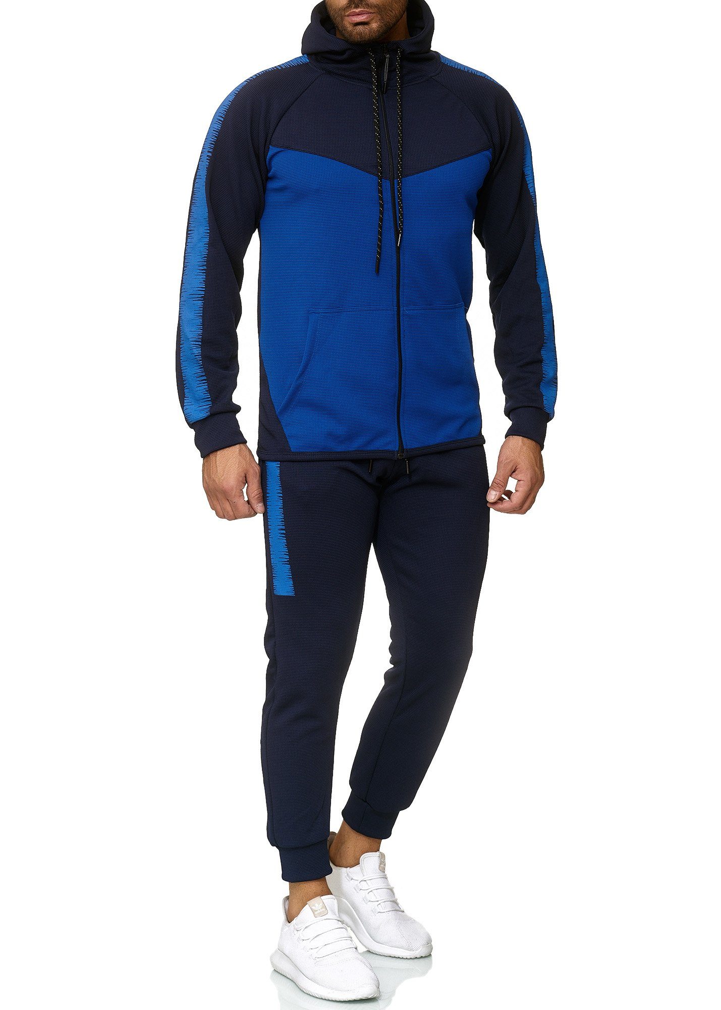 OneRedox Jogginganzug 1053AC (Sportanzug Jogger Trainingsanzug), Fitness Freizeit Casual