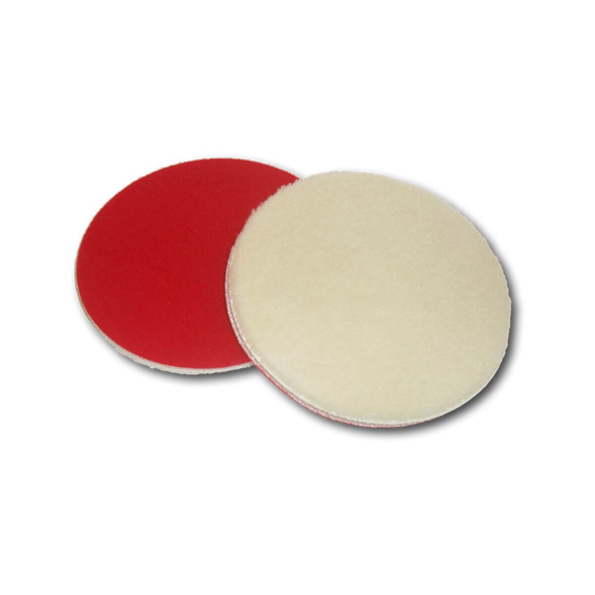 CarPro Cool Pad Naturwolle Polierpad Set 2Stk.125mm sehr hart