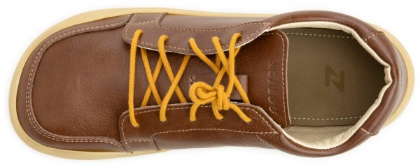 ZeaZoo ~ Husky LowCut Schnürschuh vegan ~ Braun