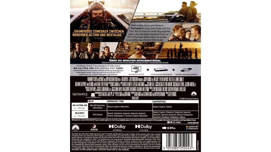 Top Gun Maverick  (+ Blu-ray 2D)