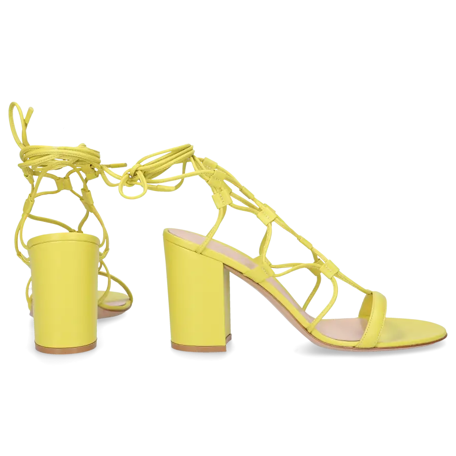 Gianvito Rossi - Sandalen G32172 Nappaleder - gelb