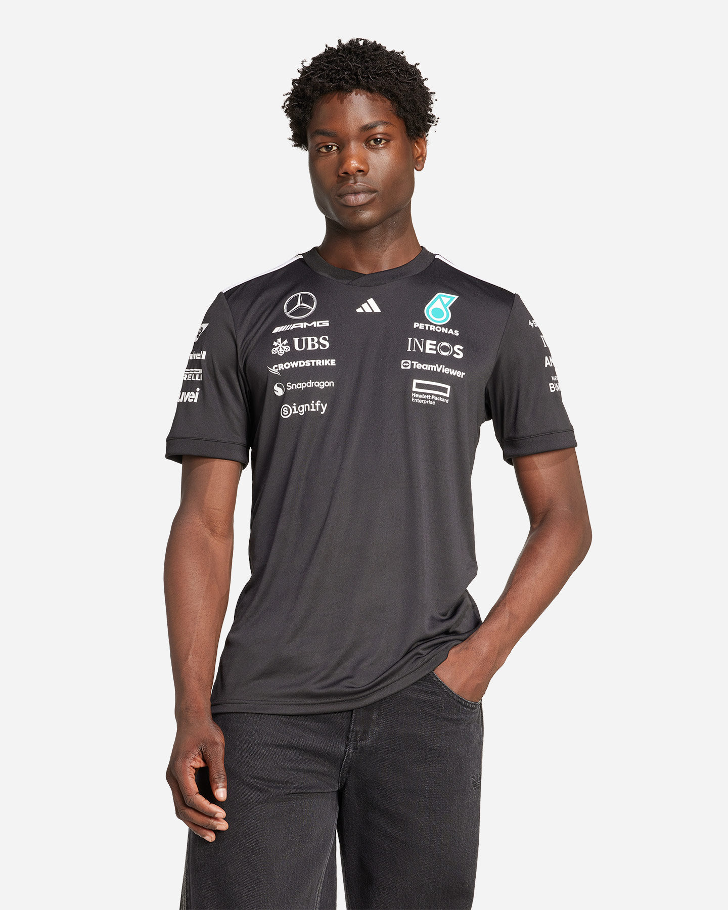 Oblečenie Adidas Mercedes Dr M JW5361