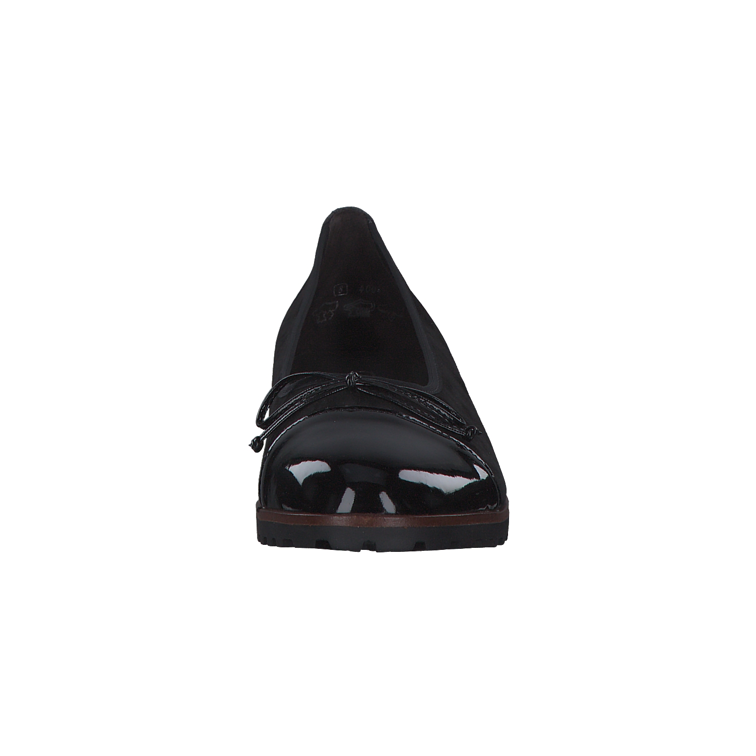 Gabor 94.100, Ballerinas, Damen, schwarz (cognac)