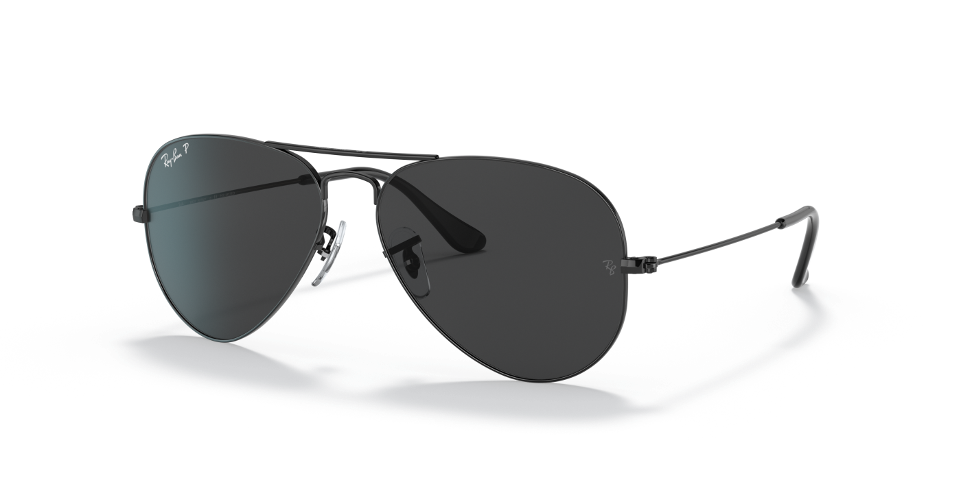 AVIATOR TOTAL BLACK - Negru lucios