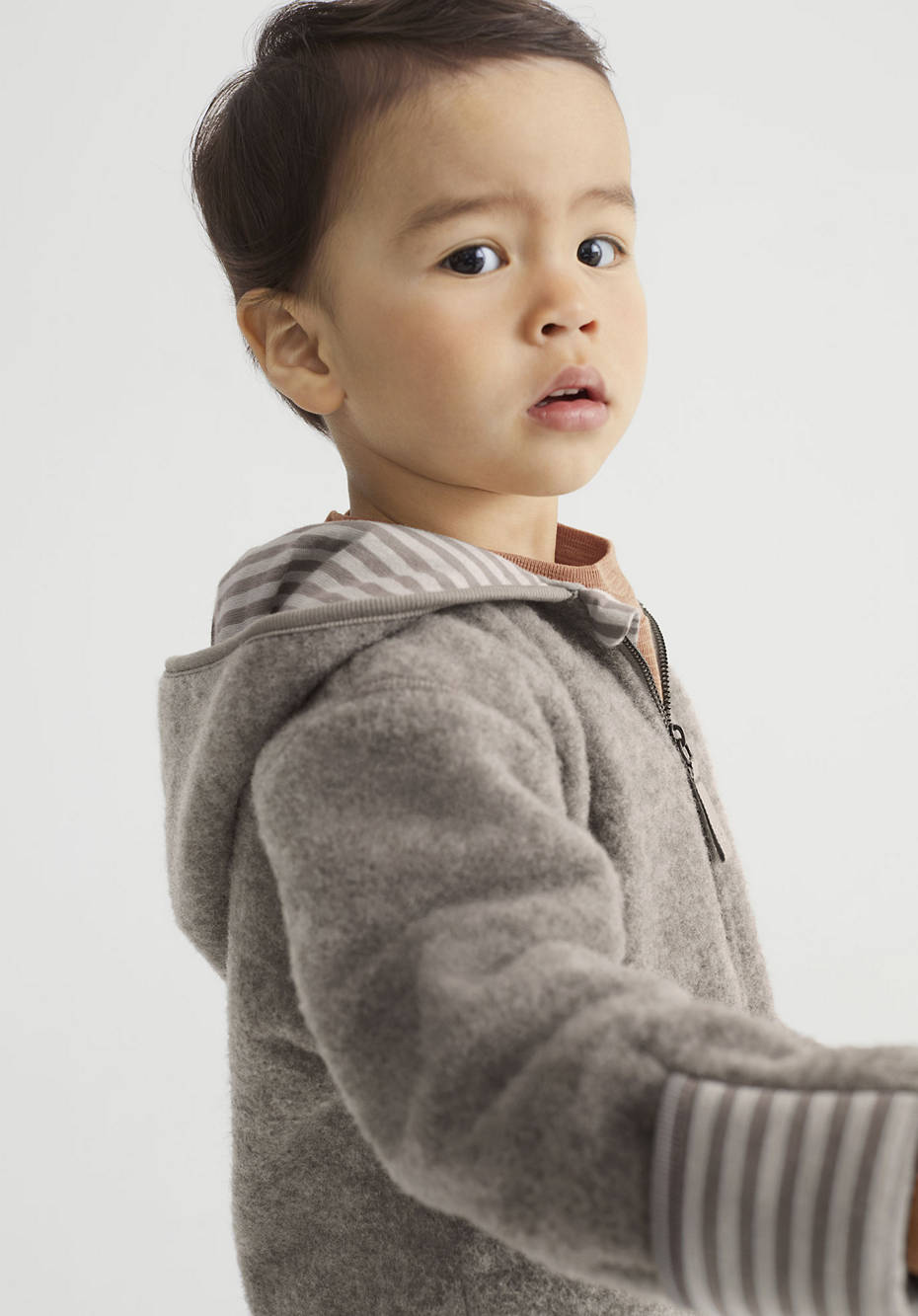 Wollfleece-Overall aus Bio-Merinowolle