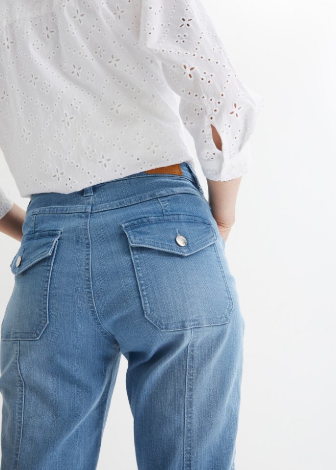Turn-Up-Komfort-Stretch-Jeans