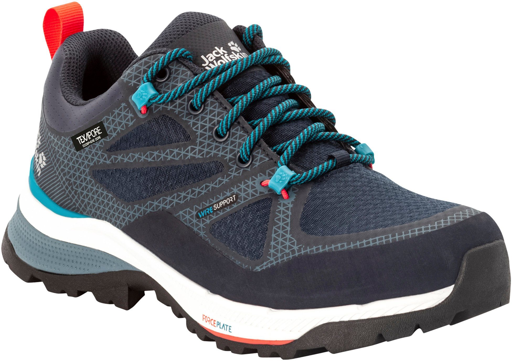 Jack Wolfskin FORCE STRIKER TEXAPORE LOW W Wanderschuh wasserdicht