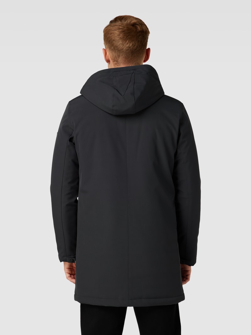 Funktionsjacke mit Kapuze Modell 'deston' in anthrazit