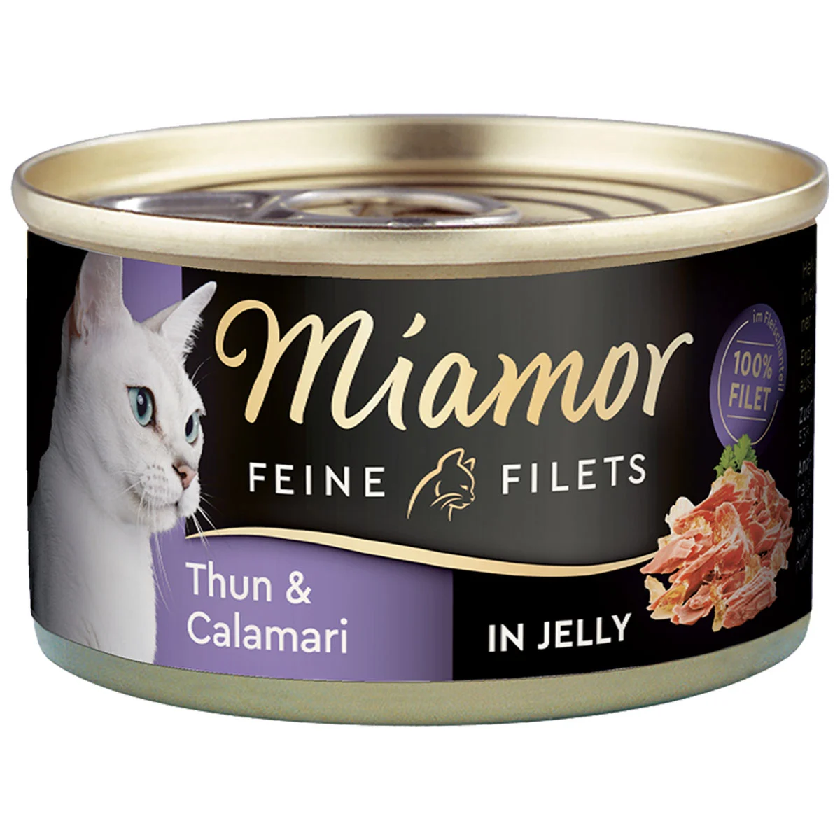 Miamor Katzenfutter Feine Filets in Jelly Thunfisch und Calamari
