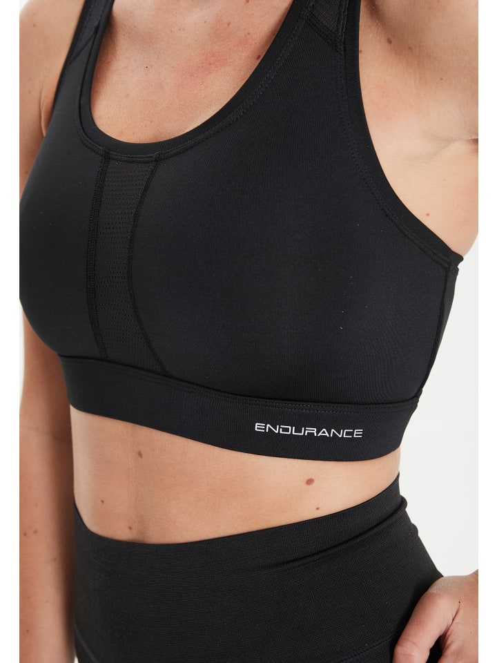 Endurance Sport-BH Malling W Sports Bra in 1001 Black günstig kaufen