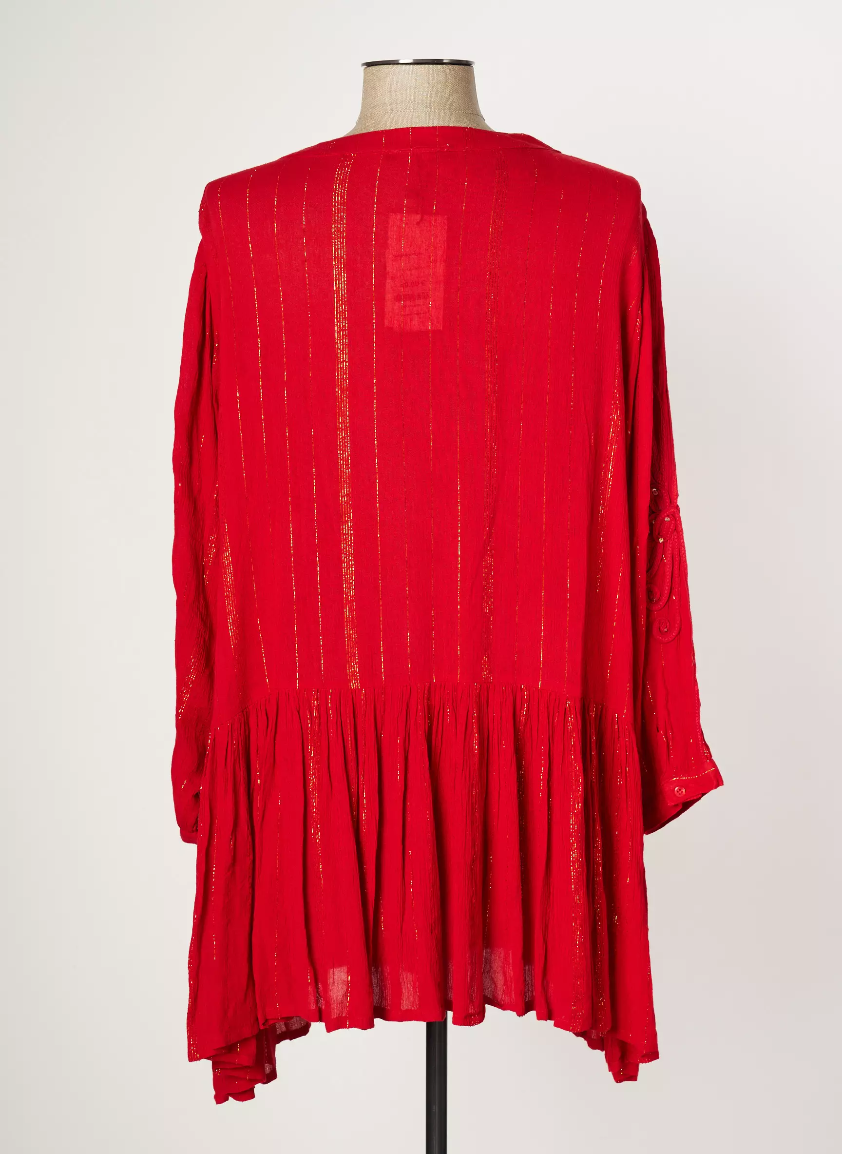 Multiples Robes Mi Longues Femme couleur rouge