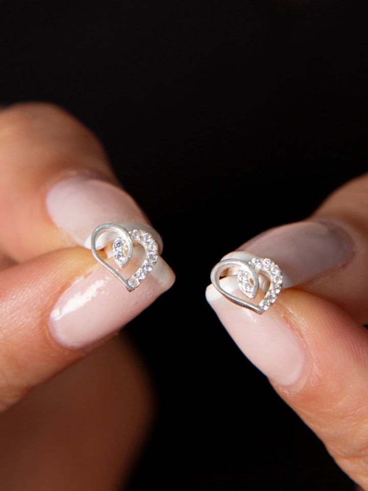 Lodie Silver Silber-Ohrstecker mit Edelsteinen günstig kaufen onesize