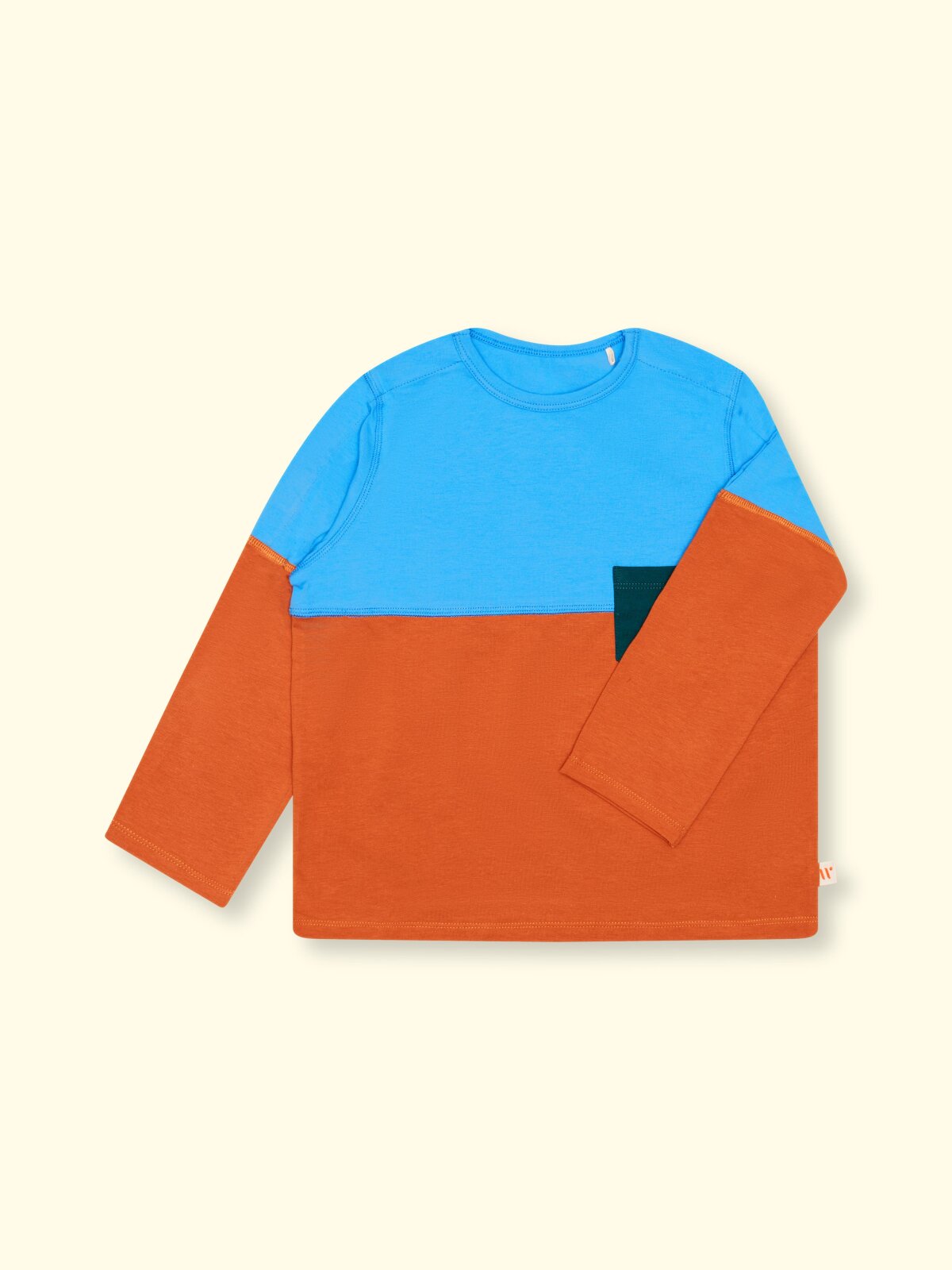 Wombly Oskar Langarmshirt zimt